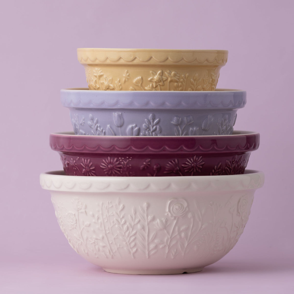 Tazas Medidoras Mason Cash In The Meadow: ¡El Toque Floral Que Necesitas En Tu Cocina! (Juego De 3)