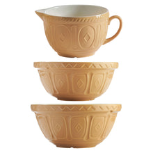 Load image into Gallery viewer, Mason Cash Cane Mixing & Batter Bowl Set of 3