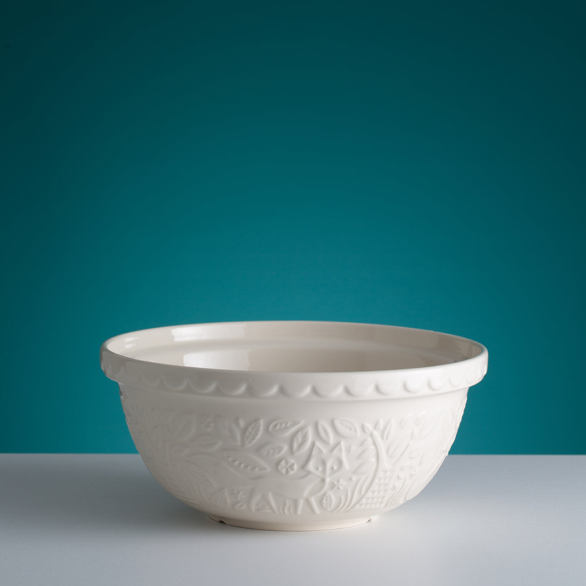 Mason Cash In the Forest Fox, Cream S12 Mixing Bowl | Kilner USA