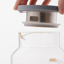 Load image into Gallery viewer, Square Glass Fridge Jug