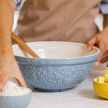 Load image into Gallery viewer, Mason Cash Home to Roost S18 Blue Mixing Bowl