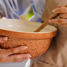 Load image into Gallery viewer, Mason Cash S24 Home to Roost Orange Mixing Bowl