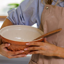 Load image into Gallery viewer, Mason Cash S24 Home to Roost Orange Mixing Bowl
