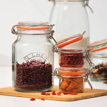Load image into Gallery viewer, Kilner® 68 Oz Square Clip Top Jar-Set of 3
