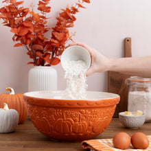 Load image into Gallery viewer, Mason Cash S12 Orange Pumpkin Mixing Bowl
