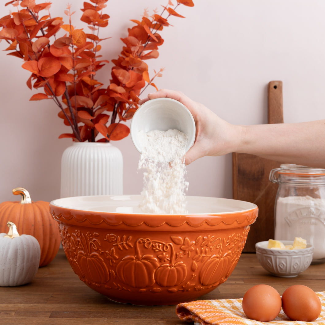 Mason Cash S12 Orange Pumpkin Mixing Bowl