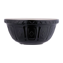 Load image into Gallery viewer, Mason Cash Color Mix Black S12 Mixing Bowl
