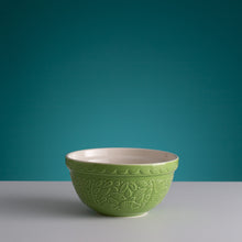 Load image into Gallery viewer, Mason Cash In the Forest Set of 2 Hedgehog Green S30 Mixing Bowls
