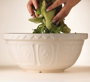 Mason Cash Color Mix Cream Mixing Bowl Set of 3 Bundle