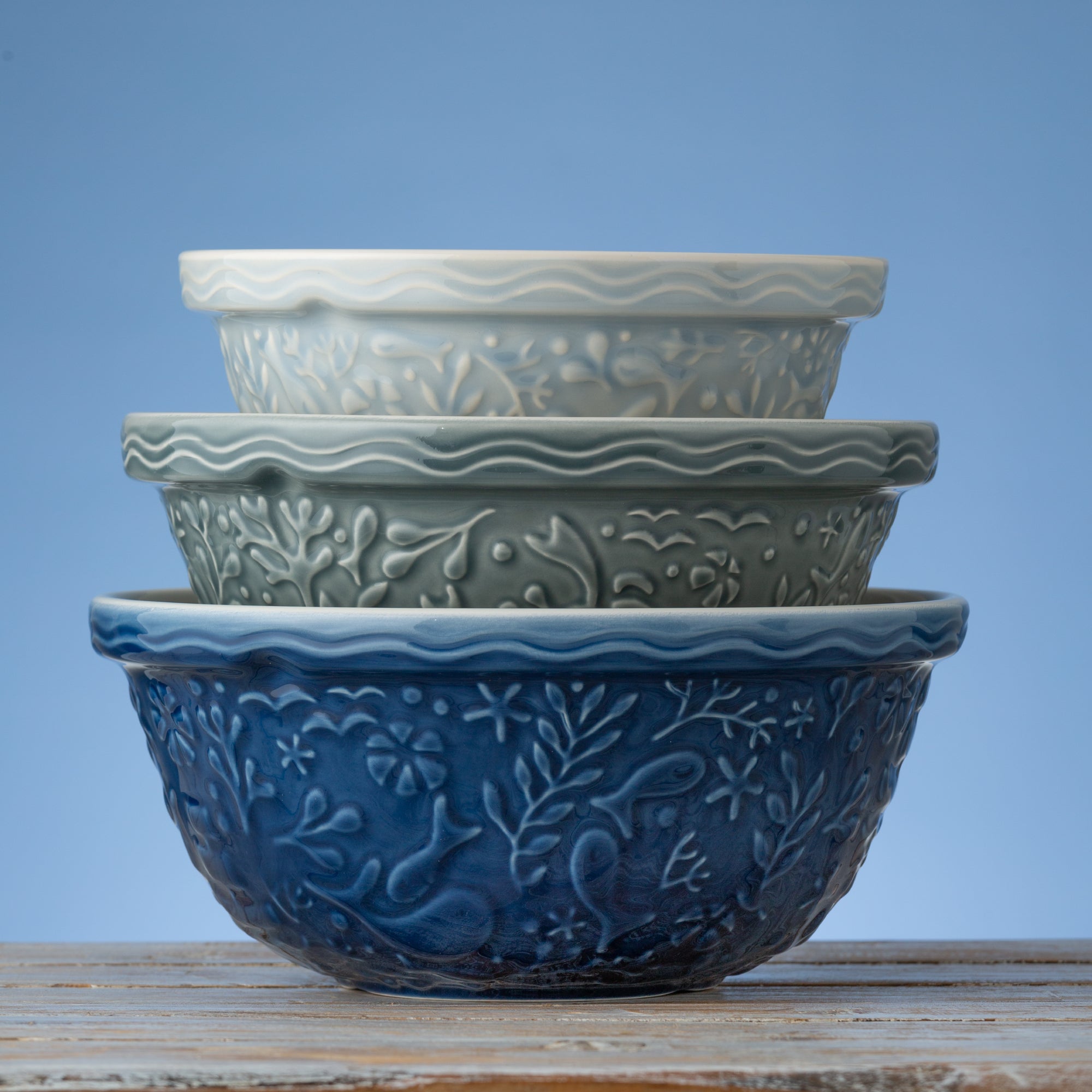 Mason Cash Nautical Set of 3 Mixing Bowls