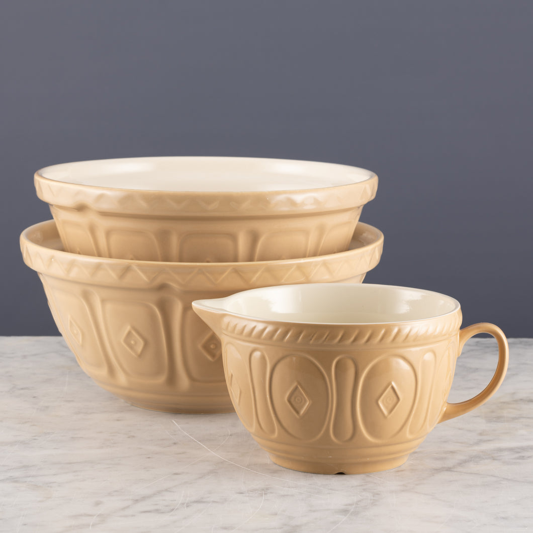 Mason Cash Cane Set of 3 Mixing Bowl Set