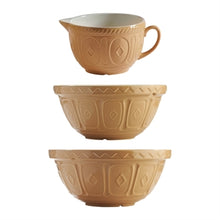 Load image into Gallery viewer, Mason Cash Cane Set of 3 Mixing Bowl Set
