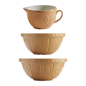 Mason Cash Cane Set of 3 Mixing Bowl Set