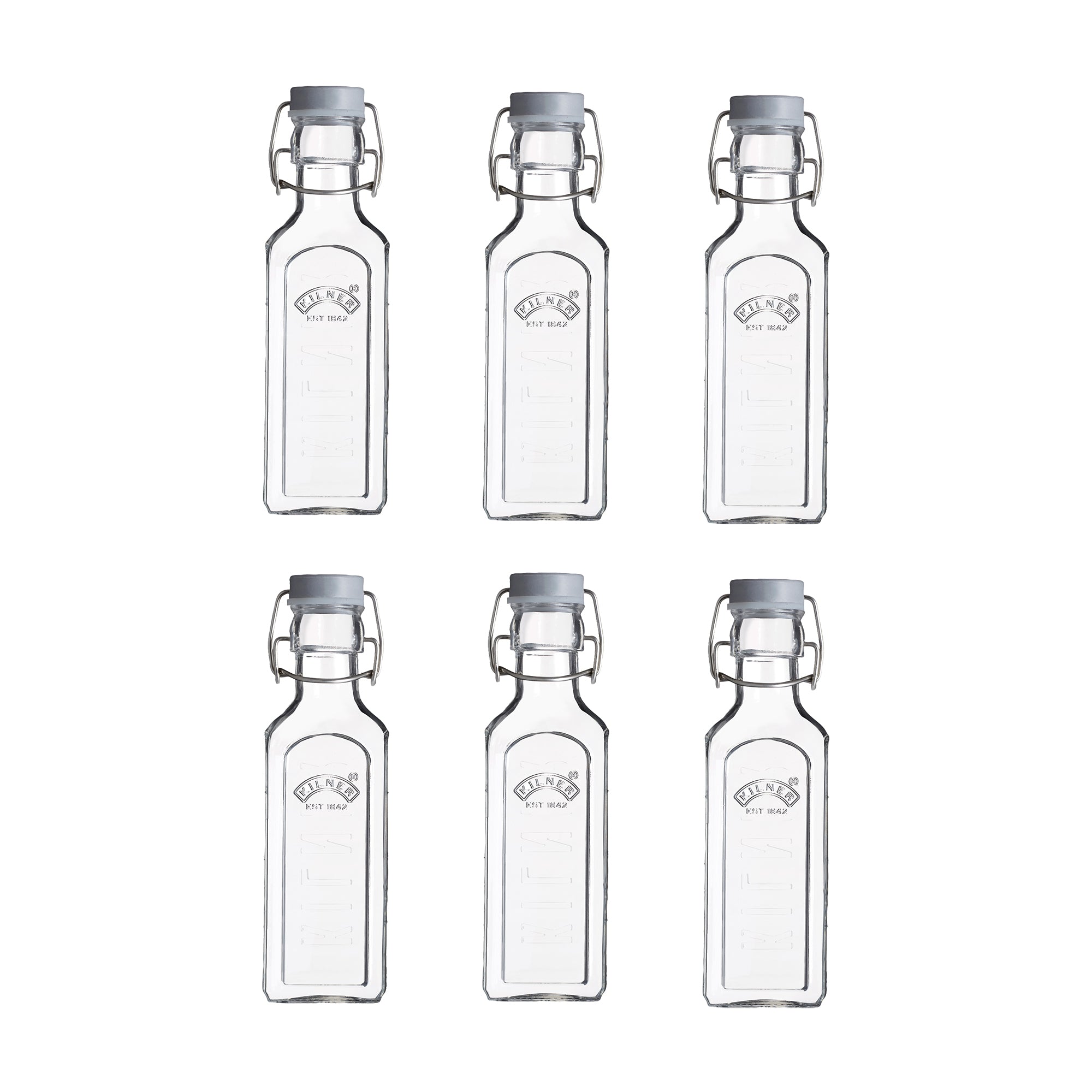 Kilner® Set of 6 10 Oz Clip Top Bottle | Kilner USA