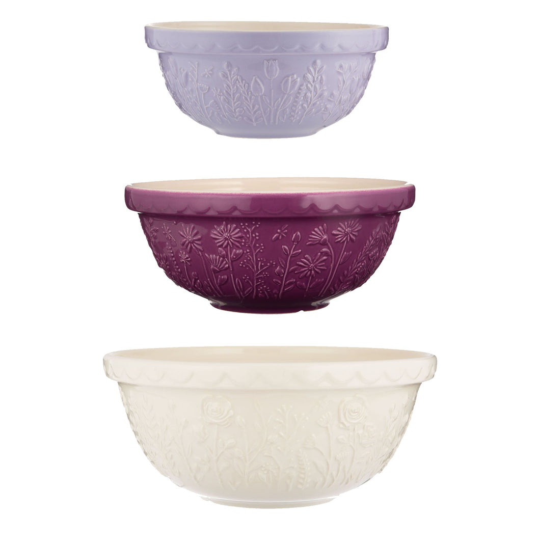 Mason Cash In the Meadow Set of 3 Mixing Bowls
