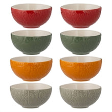 Load image into Gallery viewer, Mason Cash In the Forest Set of 8 Food Prep Bowls
