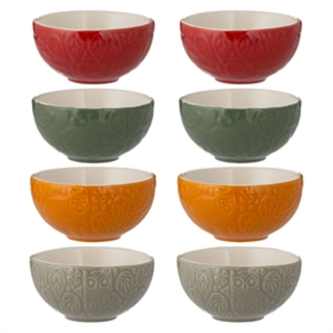 Mason Cash In the Forest Set of 8 Food Prep Bowls