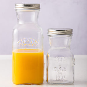 Juice and Sauce Bottles-Set of 6 (3 pcs-17oz, 3 pcs-34oz)