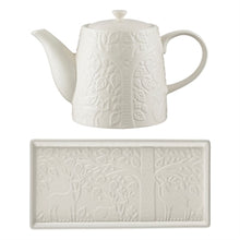 Load image into Gallery viewer, Mason Cash In the Forest Cream 2 Piece Serving Set
