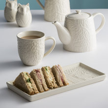 Load image into Gallery viewer, Mason Cash In the Forest Cream 2 Piece Serving Set
