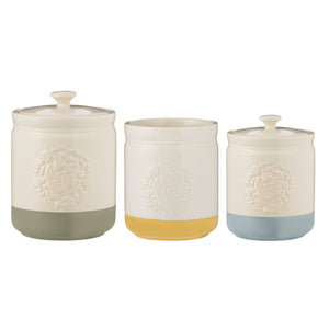 Mason Cash Home to Roost Set of 3 Kitchen Storage (Large, Small, Utensil)