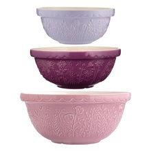 Load image into Gallery viewer, Mason Cash In the Meadow Set of 3 Mixing Bowls
