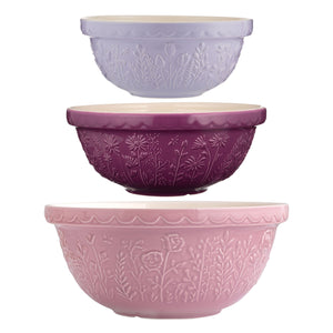 Mason Cash In the Meadow Set of 3 Mixing Bowls