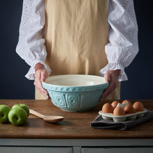 Load image into Gallery viewer, Mason Cash Color Mix Powder Blue Size 18 Mixing Bowl
