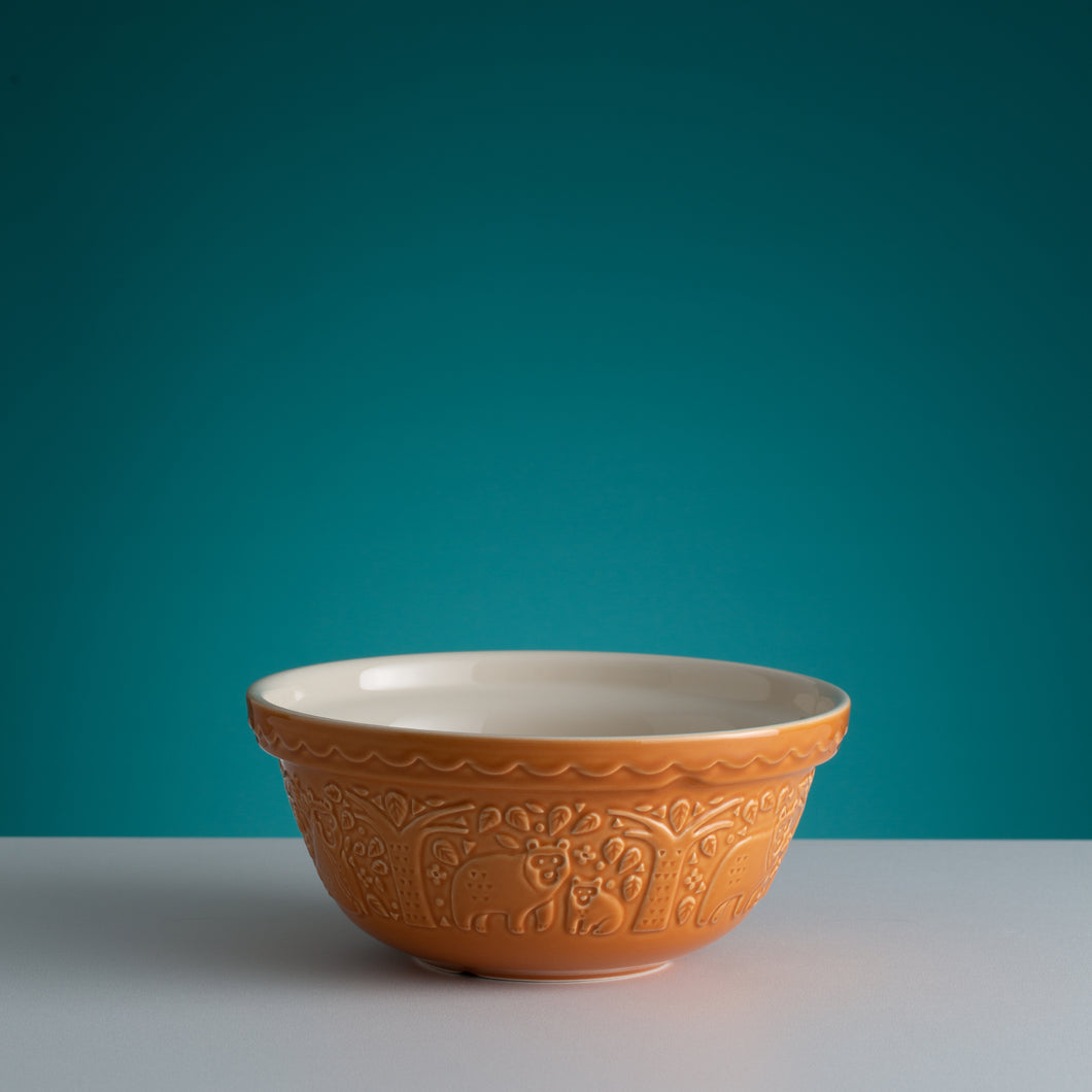 Mason Cash In the Forest Bear Ochre S24 Mixing Bowl
