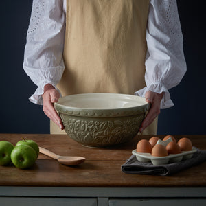 Mason Cash In the Forest Gray Fox S12 Mixing Bowl