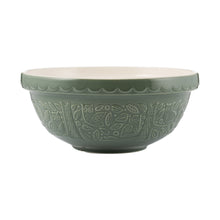 Load image into Gallery viewer, Mason Cash In the Forest Dark Green Owl S18 Mixing Bowl
