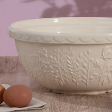 Load image into Gallery viewer, Mason Cash Roses, Cream Size 12 Mixing Bowl
