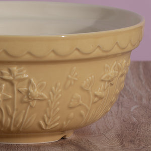 Mason Cash In the Meadow Daffodil, Yellow Size 30 Mixing Bowl