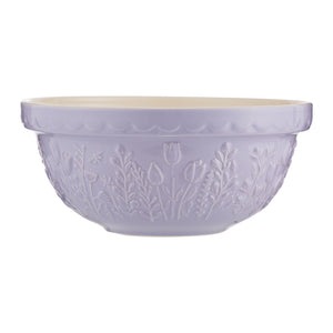 Mason Cash In the Meadow Tulip, Lilac Size 24 Mixing Bowl