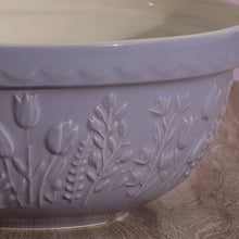 Load image into Gallery viewer, Mason Cash In the Meadow Tulip, Lilac Size 24 Mixing Bowl
