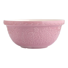 Load image into Gallery viewer, Mason Cash In the Meadow Roses, Pink Size 12 Mixing Bowl
