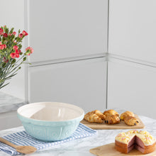 Load image into Gallery viewer, Mason Cash Color Mix Powder Blue Size 18 Mixing Bowl
