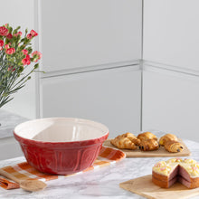 Load image into Gallery viewer, Mason Cash Color Mix Red S12 Mixing Bowl
