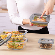 Load image into Gallery viewer, Fresh Storage-Set of 4 (10.5oz, 21.3oz, 27oz, 50.7oz)
