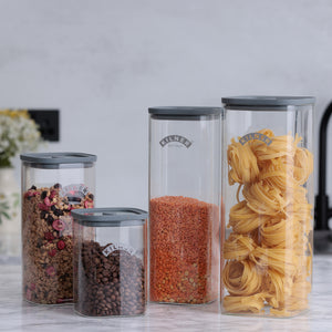 Fresh Storage Jars-Set of 4 (33.8oz, 50.7oz, 67.6oz, 118oz)