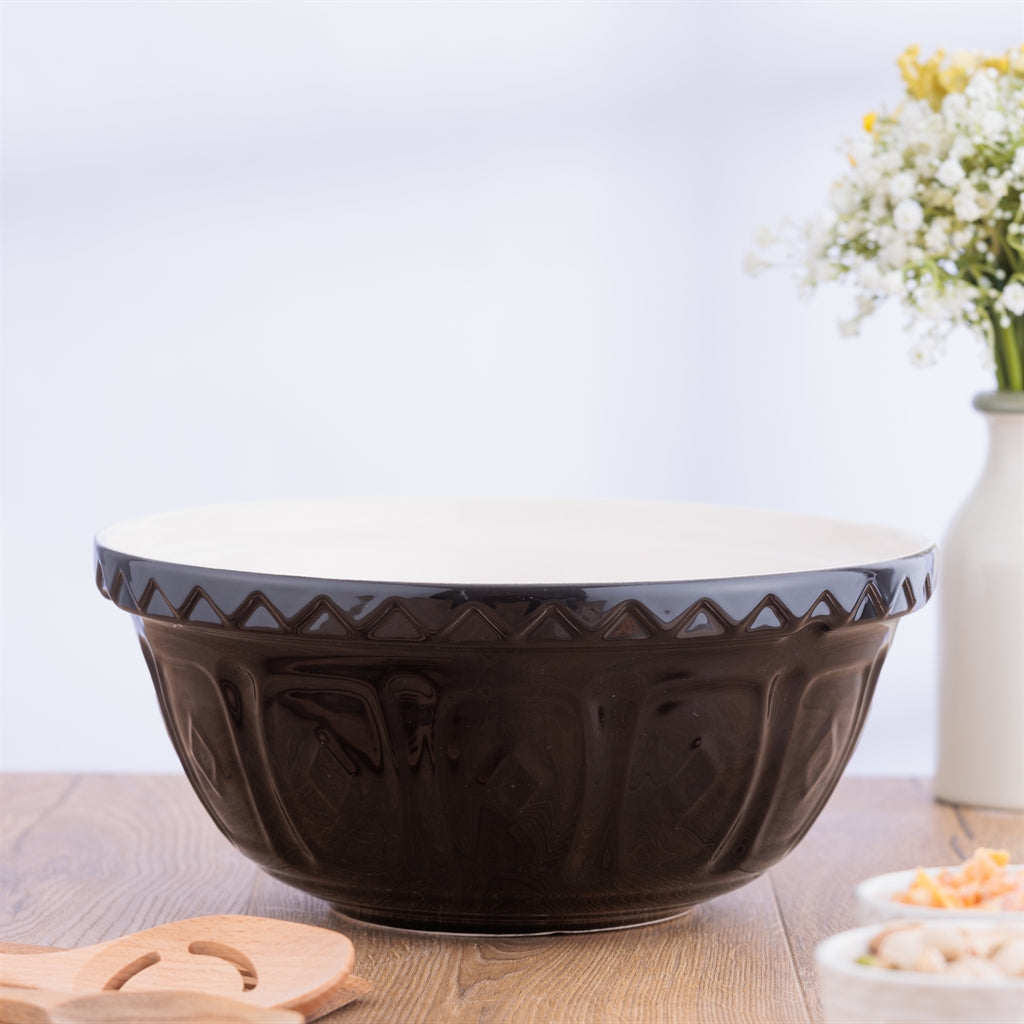 Mason Cash Color Mix Black S12 Mixing Bowl