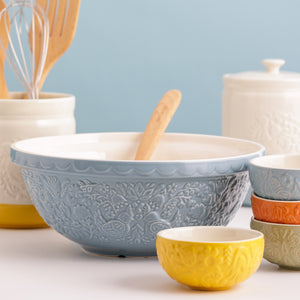 Mason Cash Home to Roost S18 Blue Mixing Bowl