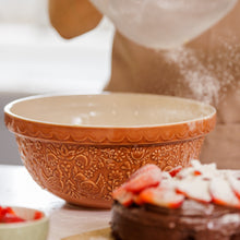 Load image into Gallery viewer, Mason Cash S24 Home to Roost Orange Mixing Bowl
