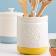 Load image into Gallery viewer, Mason Cash Home to Roost Set of 3 Kitchen Storage (Large, Small, Utensil)
