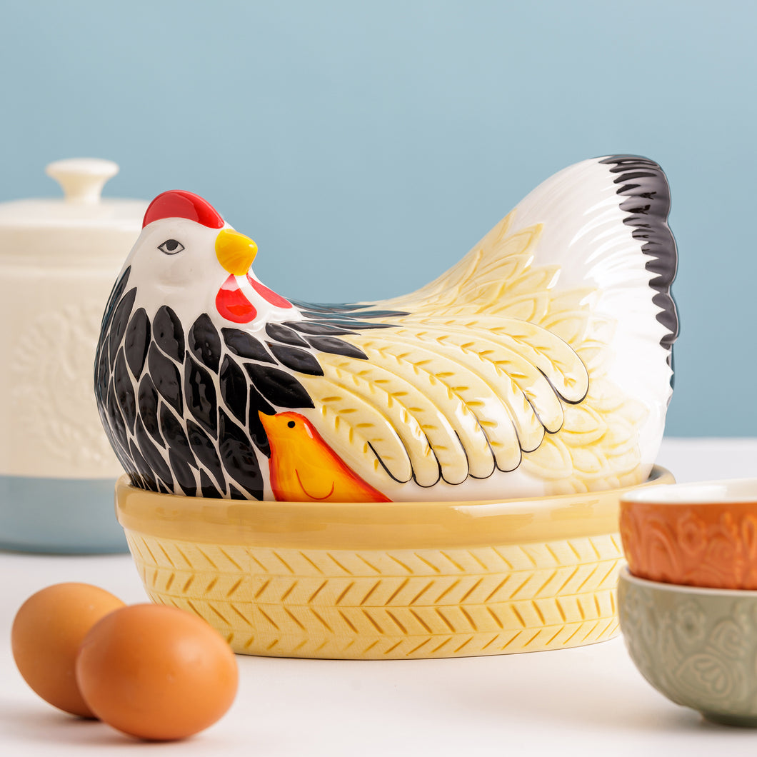 Mason Cash Home to Roost Mother Hen Storage