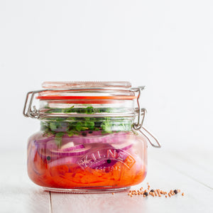 Kilner® 17 Oz Square Clip Top Jar