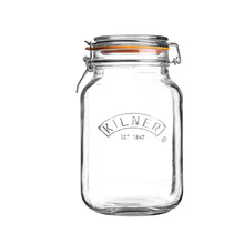 Load image into Gallery viewer, Kilner® 51 Oz Square Clip Top Jar
