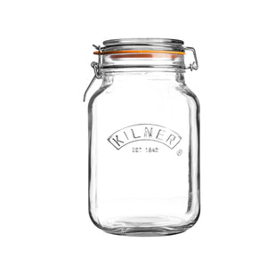 Kilner® 51 Oz Square Clip Top Jar