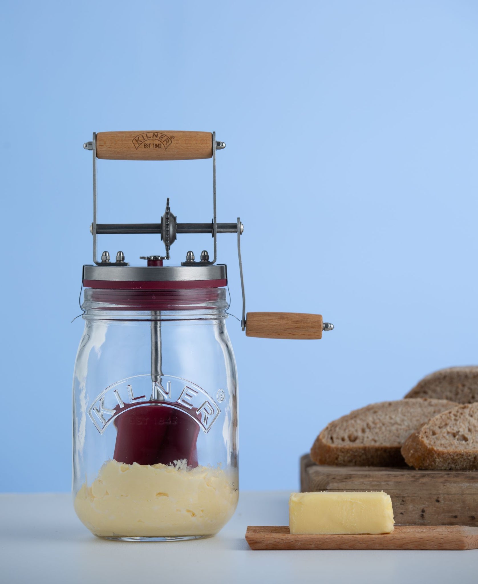 Handheld Butter Churn  Mason Jar Butter Churner