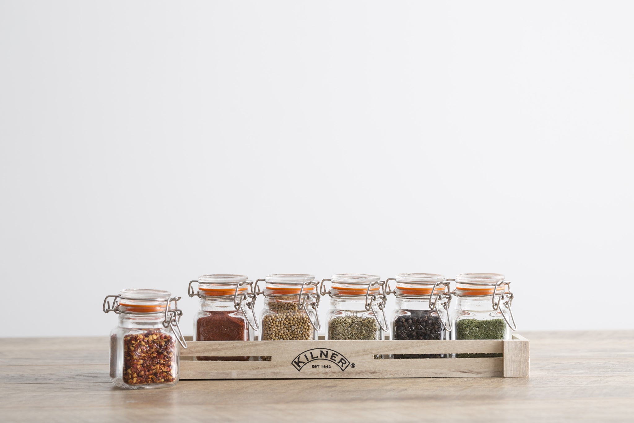 Kilner Spice Jar, 2.4oz, Set of 12